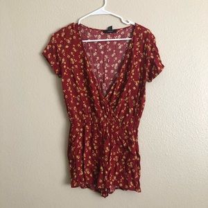 Red Sunflower romper
